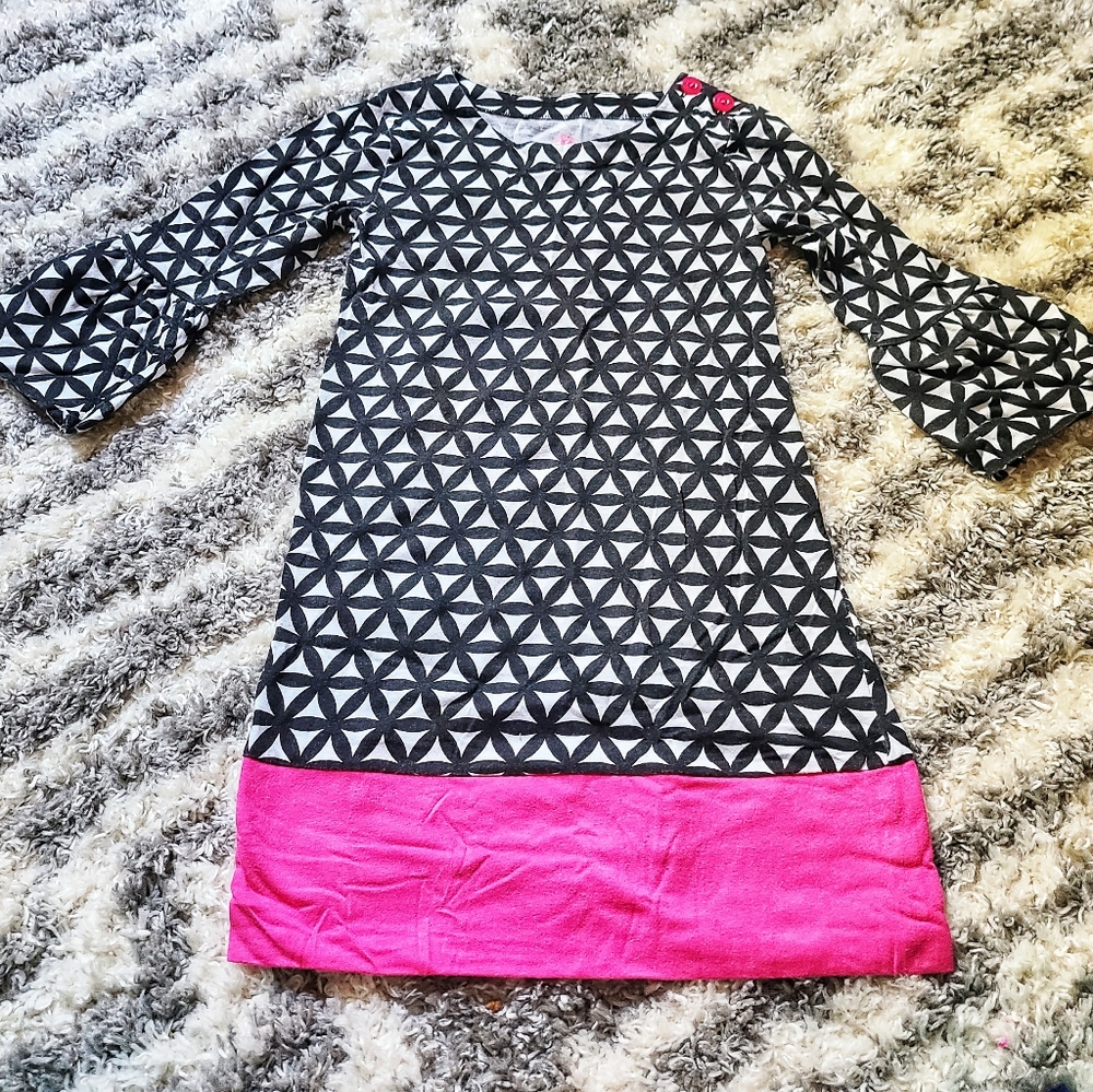 J.Khaki color block dress sz 4/5